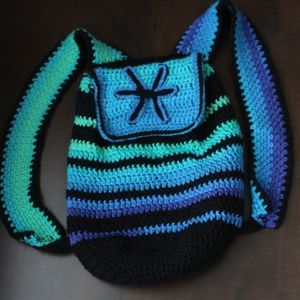 Crocheted Pisces Backpack